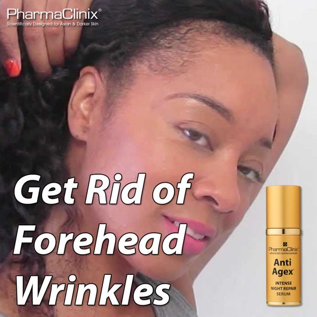 HOW TO GET RID OF FOREHEAD WRINKLES