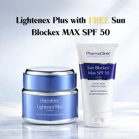 Lightenex Plus with FREE Sun Blockex MAX SPF 50