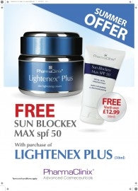 Lightenex Plus with FREE Sun Blockex MAX SPF 50